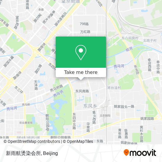 新雨航烫染会所 map
