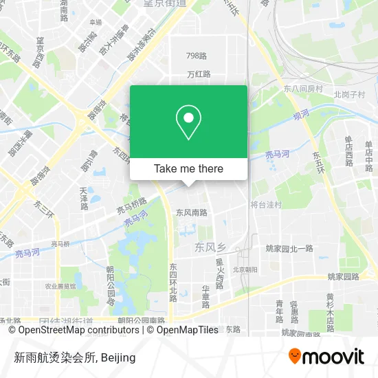 新雨航烫染会所 map