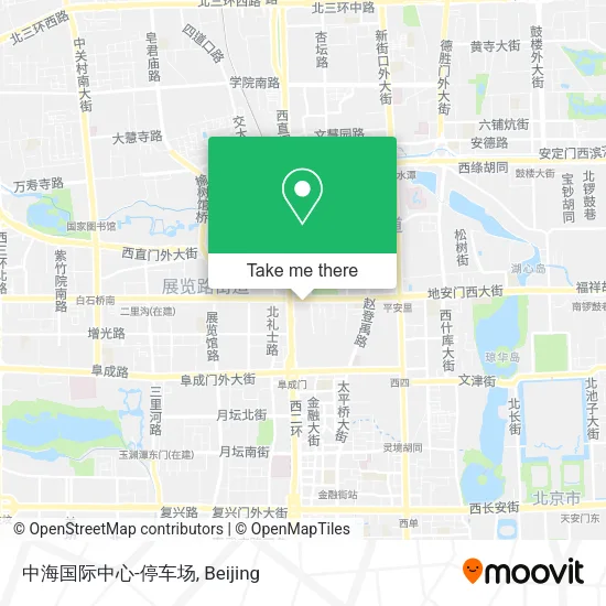 中海国际中心-停车场 map
