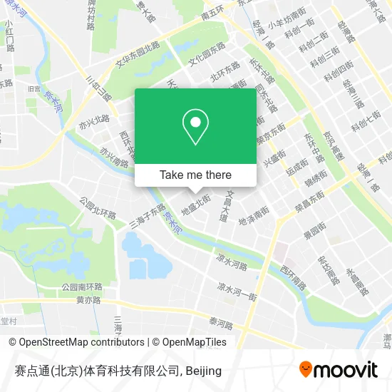 赛点通(北京)体育科技有限公司 map