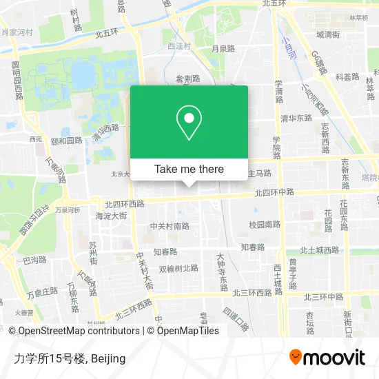 力学所15号楼 map