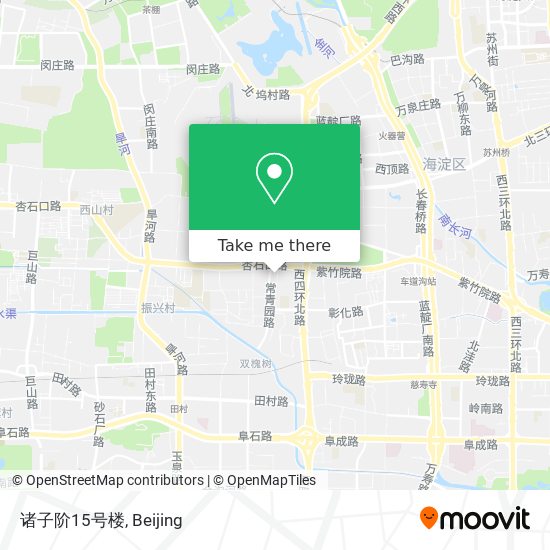 诸子阶15号楼 map