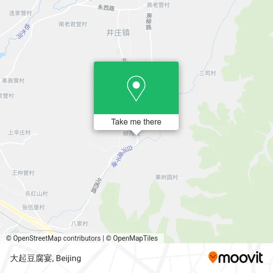 大起豆腐宴 map