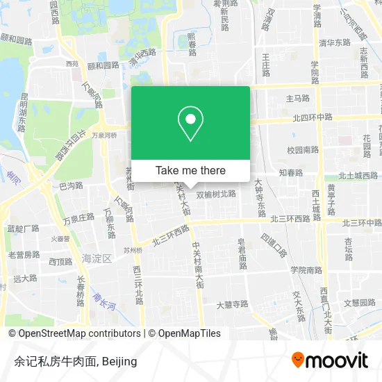 余记私房牛肉面 map