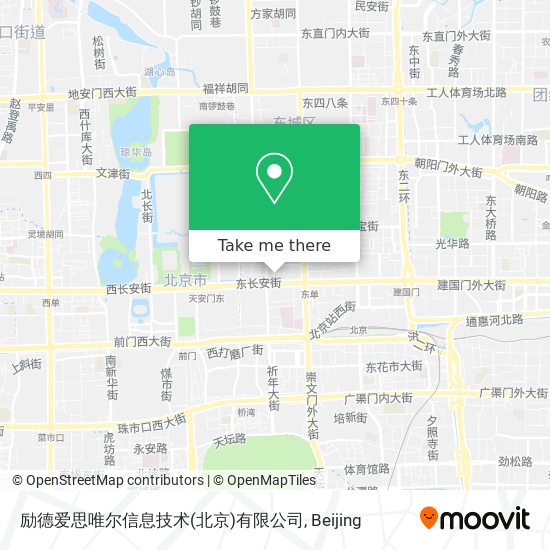 励德爱思唯尔信息技术(北京)有限公司 map