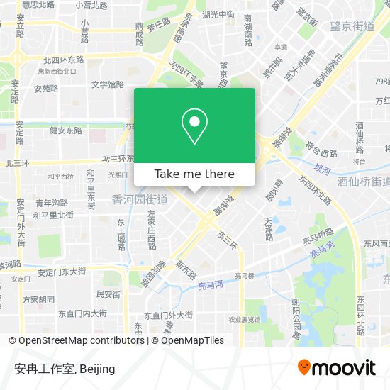 安冉工作室 map