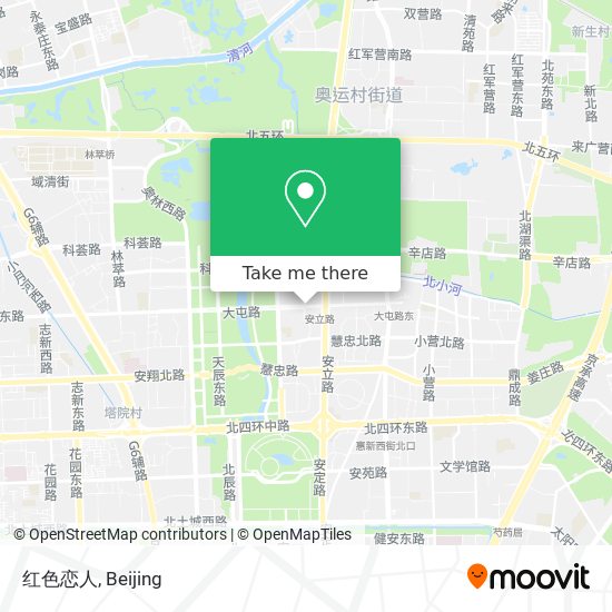 红色恋人 map