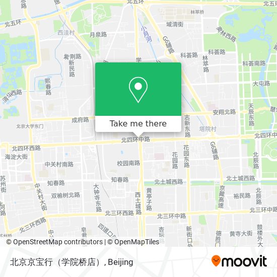 北京京宝行（学院桥店） map
