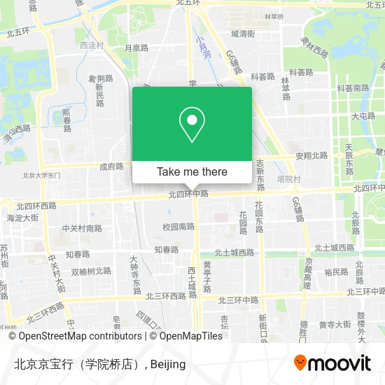 北京京宝行（学院桥店） map
