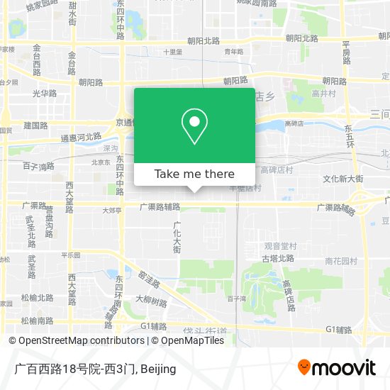 广百西路18号院-西3门 map