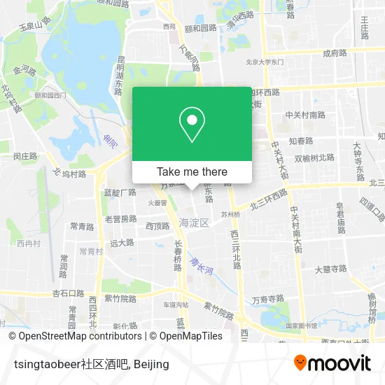 tsingtaobeer社区酒吧 map