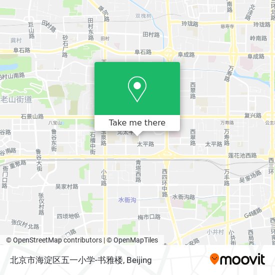 北京市海淀区五一小学-书雅楼 map