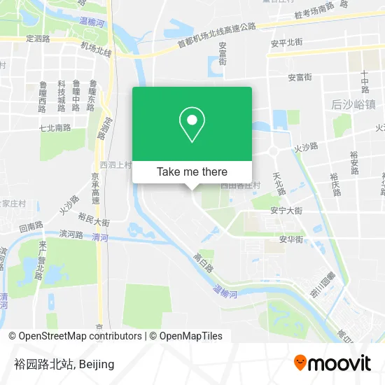 裕园路北站 map