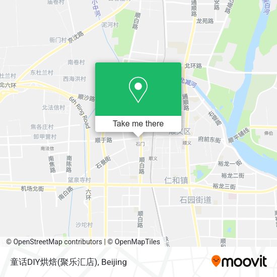 童话DIY烘焙(聚乐汇店) map