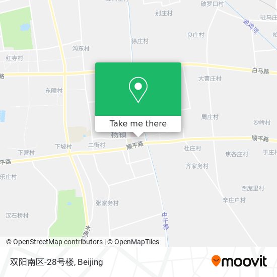 双阳南区-28号楼 map