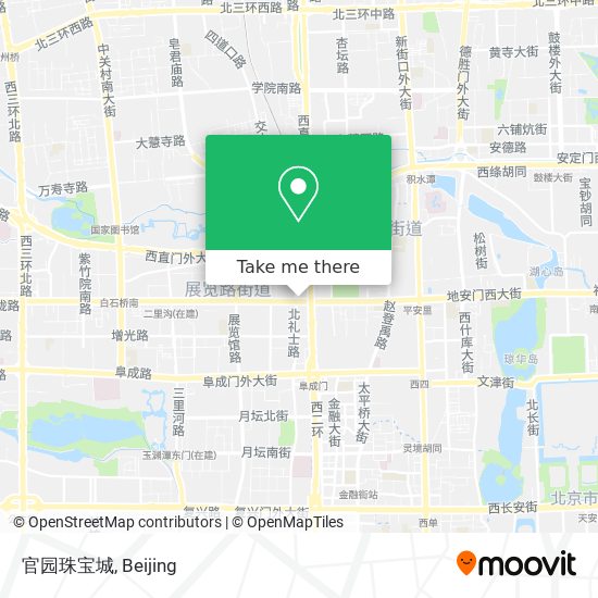 官园珠宝城 map