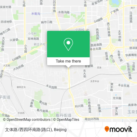 文体路/西四环南路(路口) map