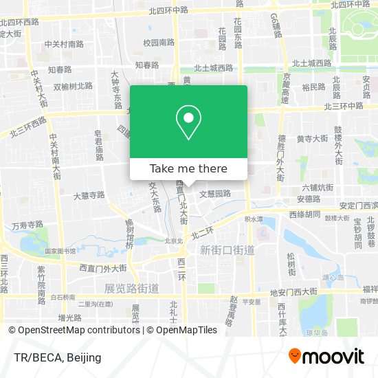 TR/BECA map