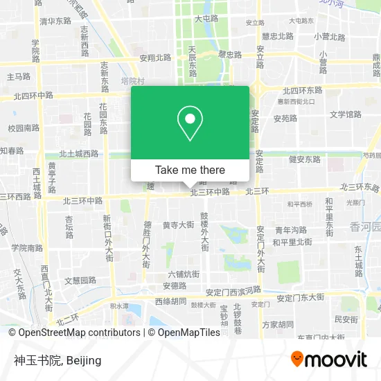 神玉书院 map