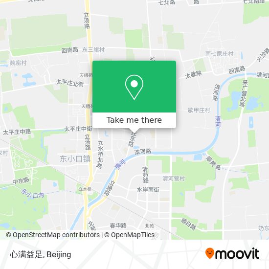 心满益足 map