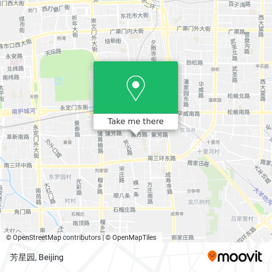 芳星园 map