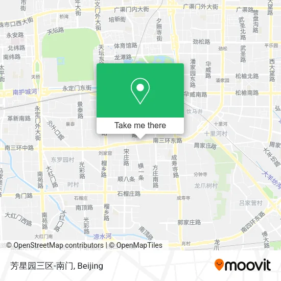 芳星园三区-南门 map
