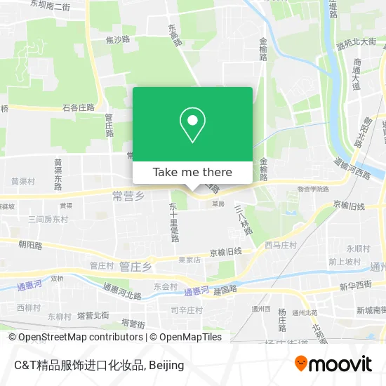C&T精品服饰进口化妆品 map