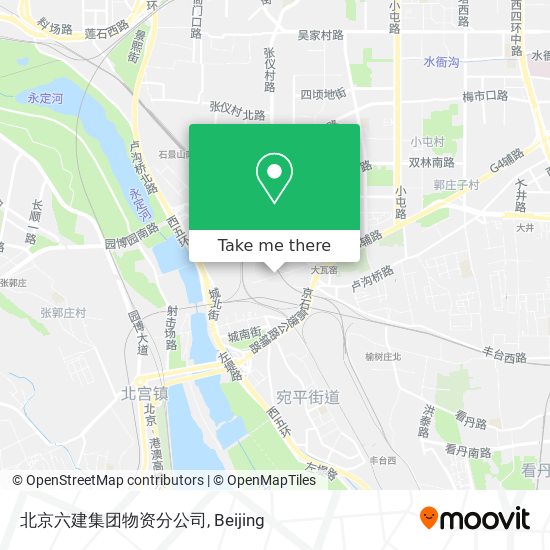 北京六建集团物资分公司 map