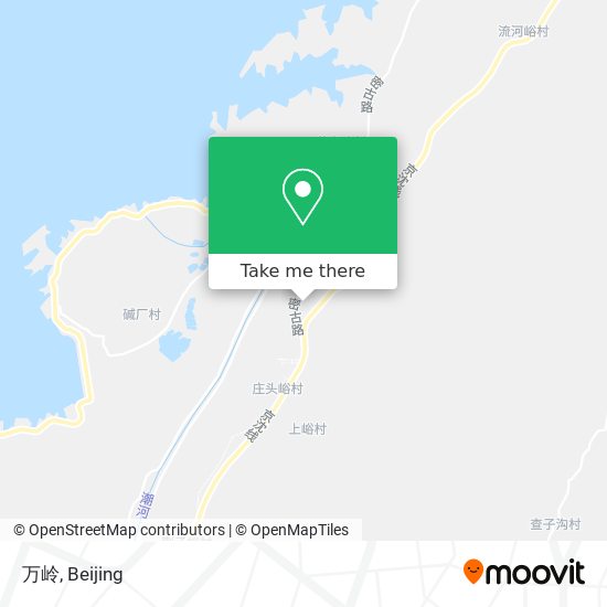 万岭 map