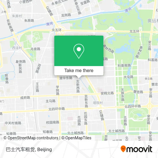 巴士汽车租货 map