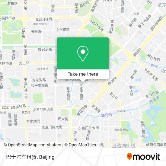 巴士汽车租赁 map