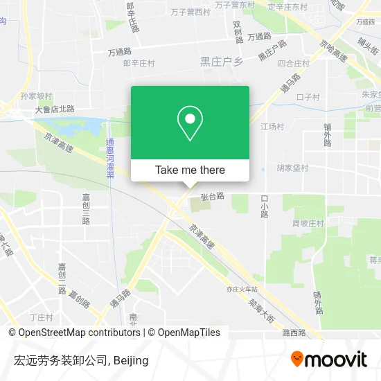 宏远劳务装卸公司 map