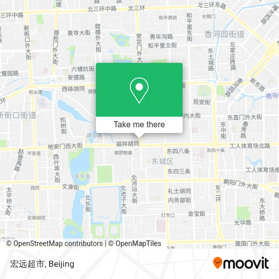 宏远超市 map