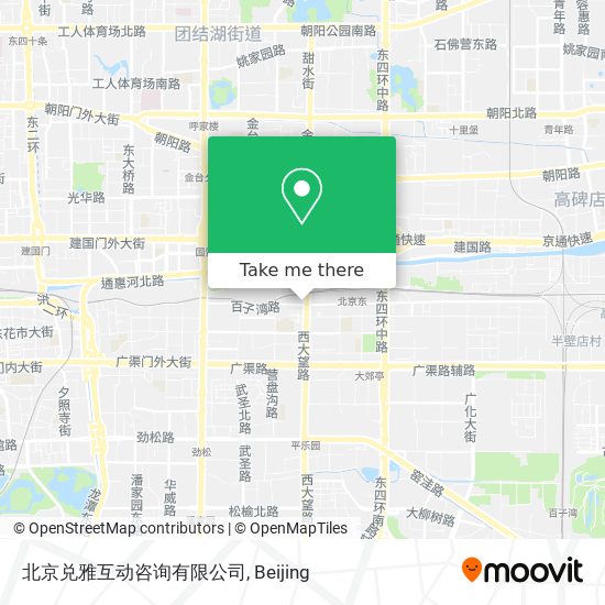 北京兑雅互动咨询有限公司 map