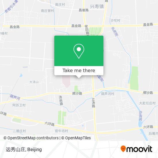 远秀山庄 map