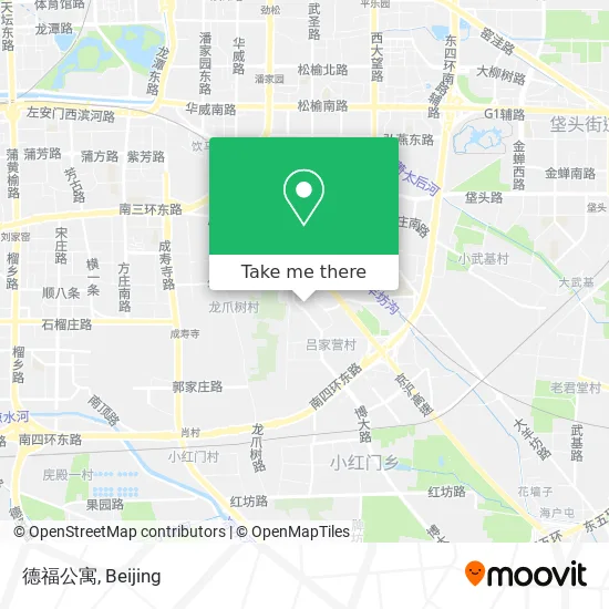 德福公寓 map