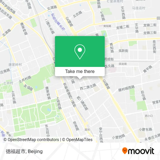 德福超市 map