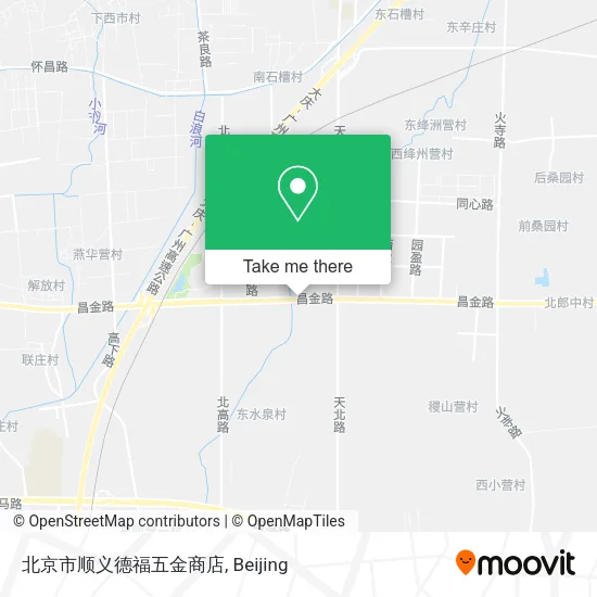 北京市顺义德福五金商店 map