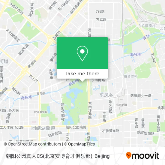 朝阳公园真人CS(北京安博育才俱乐部) map