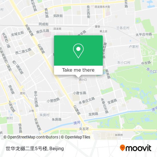 世华龙樾二里5号楼 map
