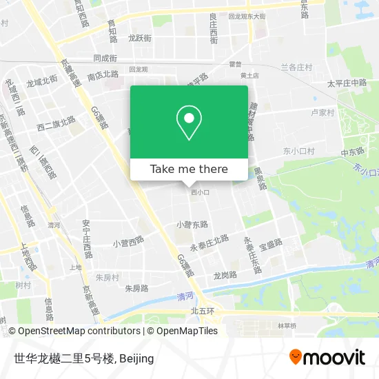 世华龙樾二里5号楼 map