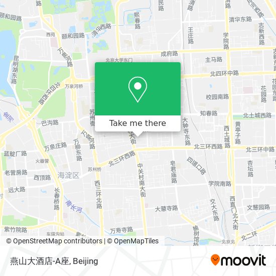 燕山大酒店-A座 map