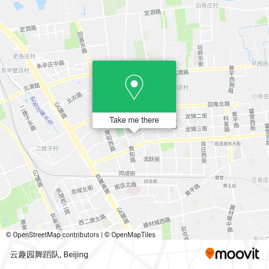 云趣园舞蹈队 map
