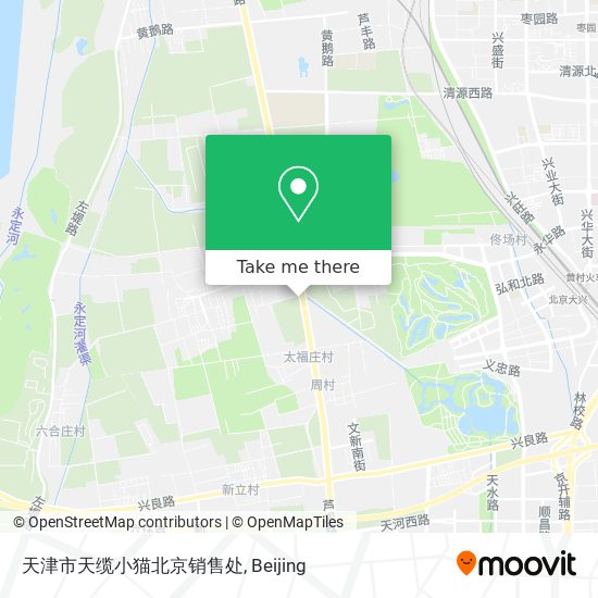 天津市天缆小猫北京销售处 map