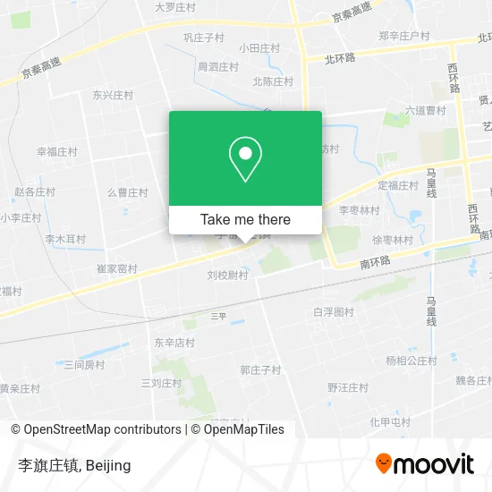 李旗庄镇 map