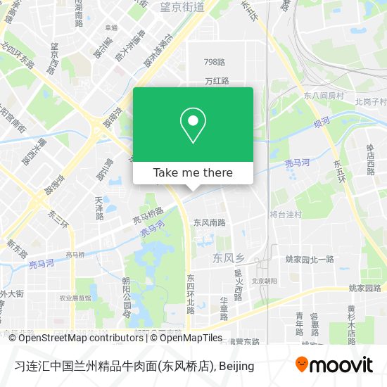 习连汇中国兰州精品牛肉面(东风桥店) map