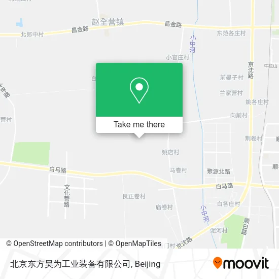 北京东方昊为工业装备有限公司 map