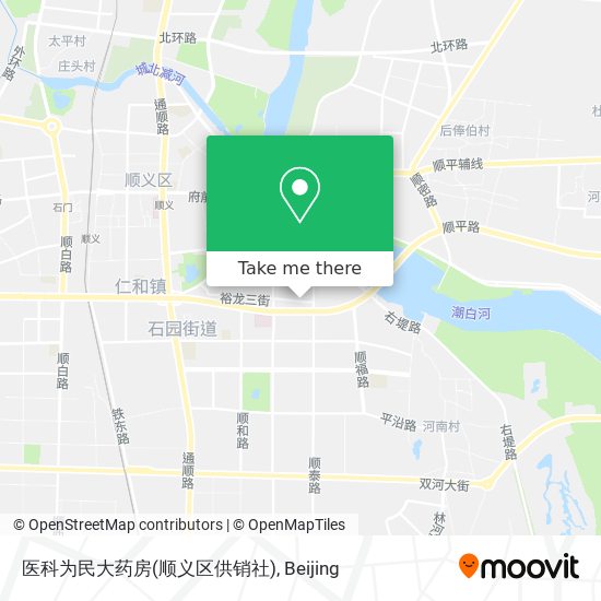 医科为民大药房(顺义区供销社) map