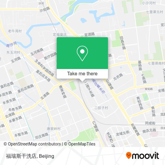 福瑞斯干洗店 map