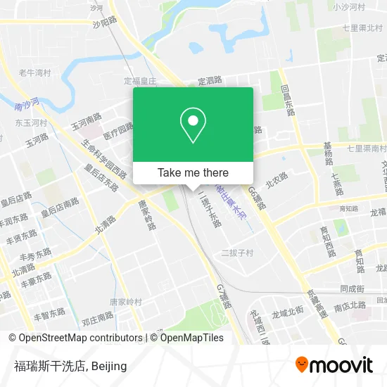 福瑞斯干洗店 map